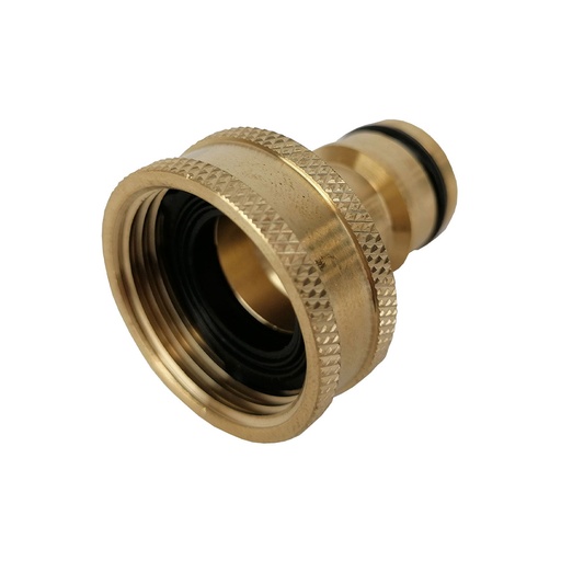 [BHA-M34] Brass Tap Adaptor ¾ inch M